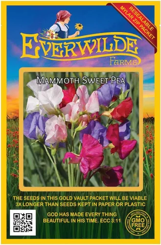 Vista 4 de Everwilde Farms - Semillas de flores silvestres con mezcla de mamut de 1 onza - Gold Vault