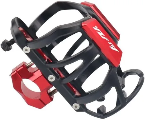 Vista 3 de TEMKIN W Motorcycle CNC Water Bottle Drink Cup Holder for Yamaha YZF-R1 YZF-R6 YZFR1 YZFR6 YZF R1 R6 XJ6 XJ6F XJ6N Y (Color : YZF-R1 Black)