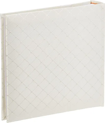 Vista 2 de Pioneer DA200FDR - Álbum de fotos de boda con cinta de diamantes de tela, capacidad para 200 fotos de 4 x 6 pulgadas, 2 por página, el color puede