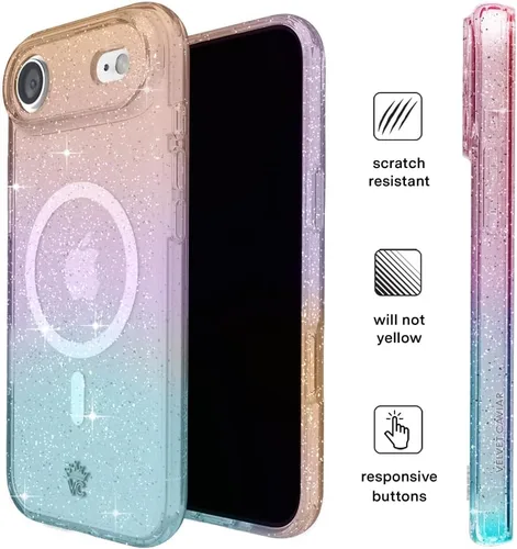 Vista 631 de VELVET CAVIAR Funda para iPhone 15, compatible con MagSafe, probada contra caídas de 10 pies, fundas protectoras de diseño, leopardo color rosa