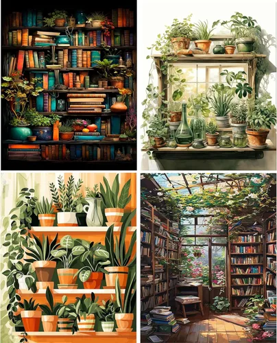 Vista 13 de Hutarosl Pintura por números para adultos, lienzo Aurora por números para adultos, pintura de cielo estrellado por números para adultos, kits
