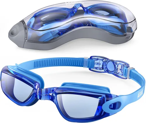 Vista 9 de Aegend Swim Goggles, Swimming Goggles No Leaking Full Protect Adult Youth