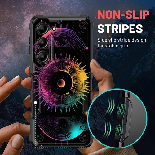 Vista 450 de Funda para Galaxy A14 5G, [Doble Capa][Protección contra Caídas de Grado Militar de 10 Pies] [Antideslizante] Funda Resistente a Prueba de Golpes