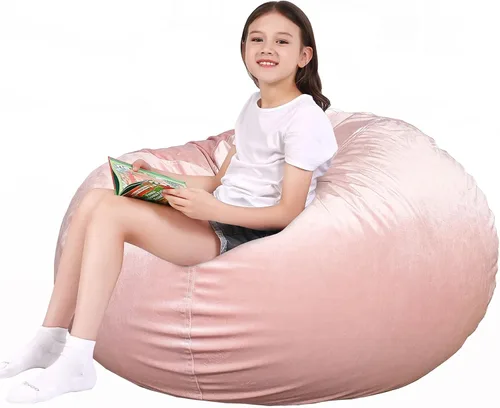 Vista 41 de Lukeight - Puf de almacenamiento de animales de peluche para niños, funda para puf de dinosaurio con cremallera para organizar la habitación