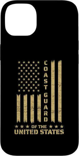 Vista 15 de Funda USCG de la Guardia Costera de Estados Unidos y la bandera estadounidense USCG para iPhone 16