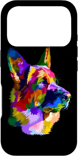 Vista 30 de Funda para iPhone 17 con diseño de pastor alemán para propietarios de perros