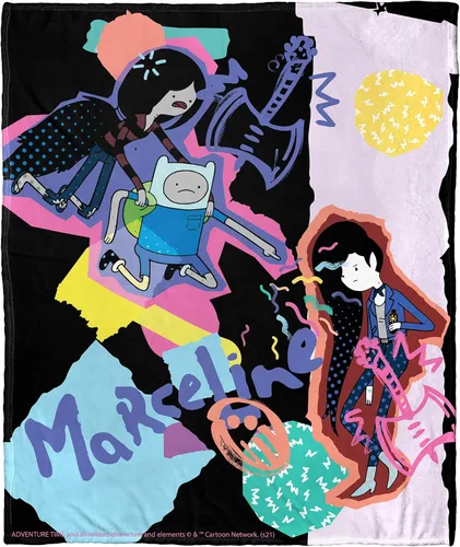 Vista 43 de Northwest Adventure Time - Manta de seda táctil, 50 x 60 pulgadas, Adventure Comic