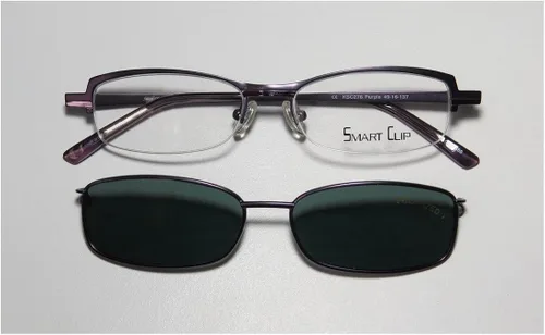 Vista 3 de SmartClip 276 Gafas de sol de medio borde para hombre y mujer