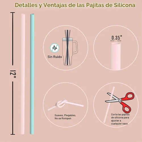 Vista 4 de Stanley - 2 tapas de repuesto para vasos Stanley de 40 onzas, a prueba de derrames y salpicaduras, accesorio para vaso Stanley Quencher (verde)