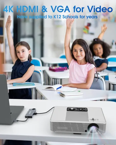 Vista 8 de ikling Hub USB C, adaptador USB C 9 en 1 con 4K USB C a HDMI, VGA, Gigabit Ethernet, 100 W PD, 2 USB-A 5 Gbps, lector de tarjetas MicroSD/SD, base