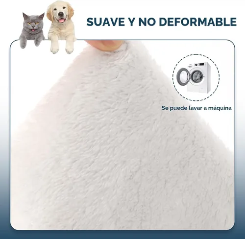 Vista 5 de Admaison Hamaca para Gatos para Jaula Colgante Reversible Paquete de 2, Cama Hamaca para Mascotas Ajustable, Hamaca Suave para Dormir para Gatos