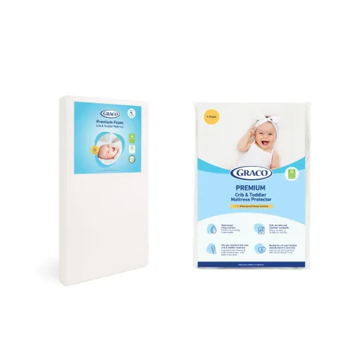 Vista 16 de Graco, Colchón Premium de espuma para cuna y cama infantil