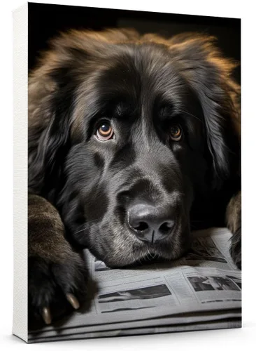 Vista 79 de Thuan Affenpinscher - Póster de lienzo con tus fotos, arte de pared para decoración del hogar, regalo conmemorativo para amantes de las mascotas