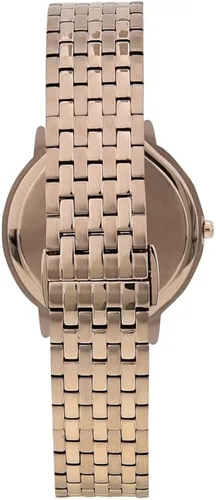Vista 4 de Emporio Armani AR11062 Reloj de vestir para mujer con pantalla analógica, reloj de cuarzo rosa, Rosado