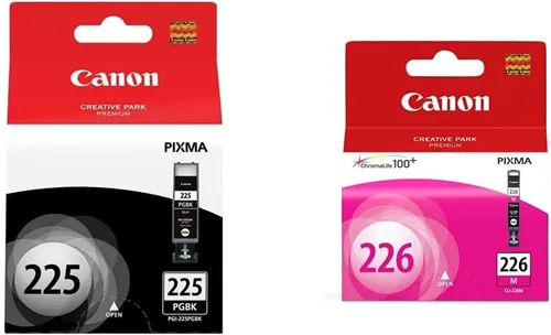 Vista 9 de Canon PGI-225 Depósito de tinta negra auténtica, compatible con iP4820, MG5220, MG5120, MG8120, MG6120, MX882, iX6520, iP4920, MG5320, MG6220
