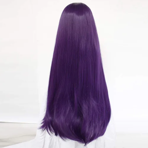 Vista 73 de anogol Vocaloid 32" 80 cm de largo recto de Cosplay peluca Pelucas Para Fiestas Halloween, Anaranjado