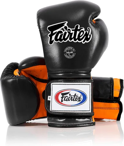 Vista 18 de Fairtex BGV9 Muay para boxeadores profesionales y entrenadores Guante de estilo mexicano para golpeadores duros Guantes MMA para artes marciales