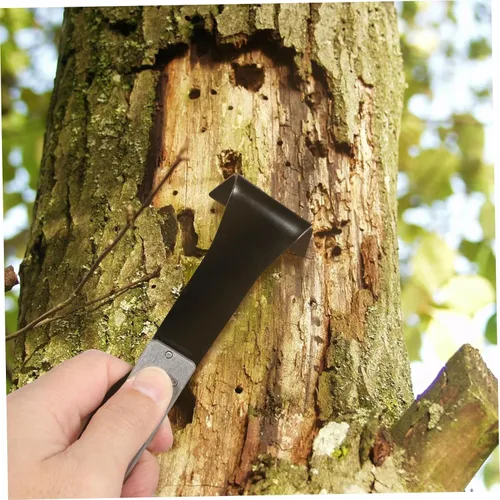Vista 9 de Herramientas de raspador de corteza multiusos Herramienta de descortezado, herramientas de mano, tallado de troncos, carpintería, herramienta