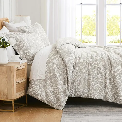 Vista 44 de Southshore Fine Living, Inc. Juego de funda de edredón tamaño extra grande individual/XL, ropa de cama de microfibra cepillada premium de fácil