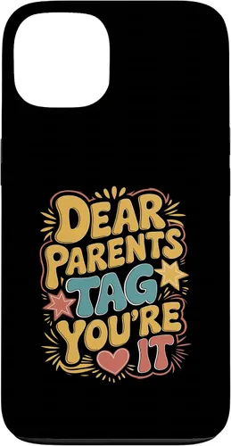 Vista 7 de Dear Parents Tag You’re It Leopard Print Case for iPhone XR