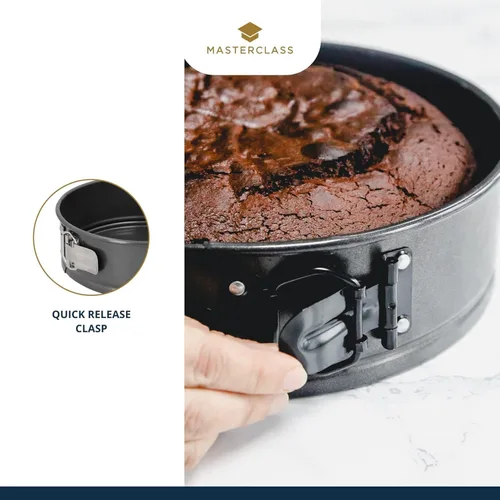 Vista 4 de Kitchen Craft Master Class KCMCHB19 - Molde redondo antiadherente para tartas (7.9 in)