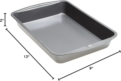 Vista 10 de Good Cook Bandeja para Hornear y Asar de 13 Pulgadas x 9 Pulgadas