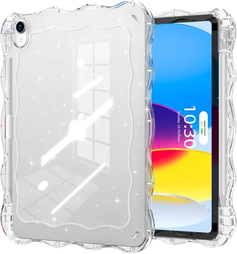Vista 23 de Funda para iPad de 9ª/8ª/7ª Generación de 10.2", Cuerpo Completo Resistente de Servicio Pesado a Prueba de Golpes Anti Rayones Cubierta (Negro Azul)