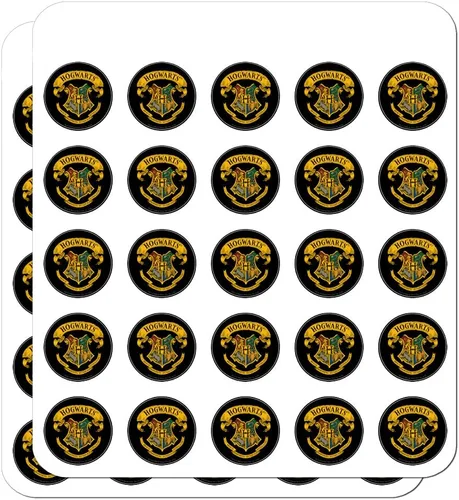Vista 10 de Harry Potter Ilustrated Hogwart's Crest Planner Calendario Scrapbooking Craft Pegatinas
