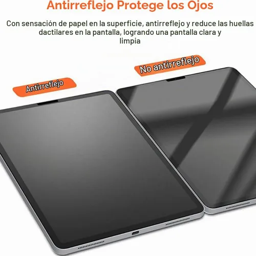 Vista 6 de Protector de pantalla de papel compatible con Lenovo Idea Tab Pro, película de PET mate para dibujar y tomar notas [antirreflejo] [antideslizante]