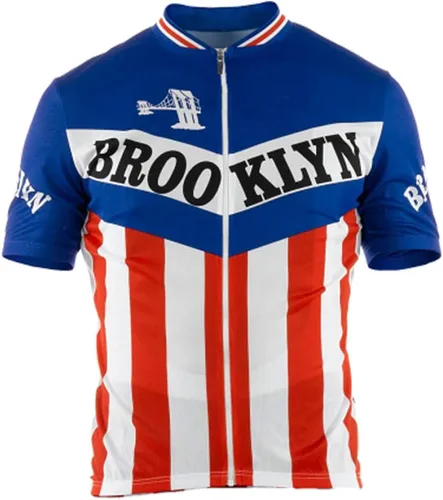 Vista 2 de Retro Ciclismo Jersey traje hombres manga corta Jersey set bike desgaste transpirable babero pantalones cortos gel pad ciclismo ropa ciclismo