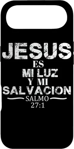 Vista 27 de Salmo Jesus ES Mi Luz Biblia Cristiana - Carcasa para iPhone 17