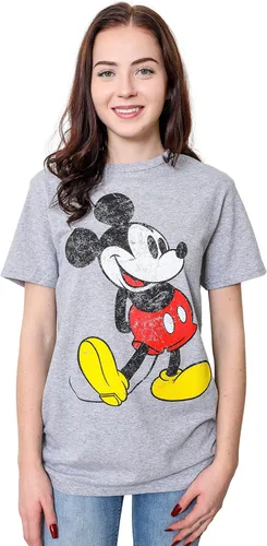 Vista 5 de Disney Mickey Mouse - Camiseta clásica envejecida de pie