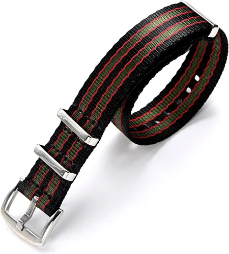 Vista 2 de Pbcode Military Ballistic Nylon Watch Strap 18mm 20mm 22mm Premium Nylon Watch Bands for Men
