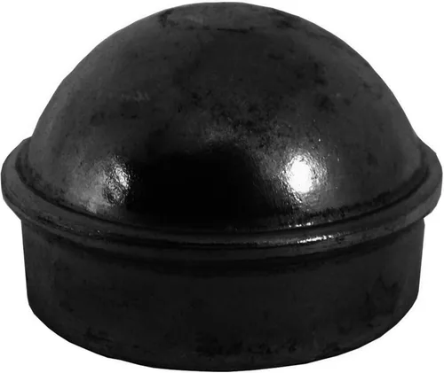 Vista 4 de Tapón para poste de valla de eslabones de cadena de 1-5/8 pulgadas, uso para poste/tubería de 1-5/8 pulgadas de diámetro exterior, tapa de poste