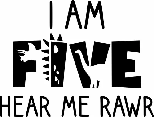 Vista 7 de SEC Apparel Parches termoadhesivos de cumpleaños de dinosaurio, letras de transferencia para camisetas, ropa, ropa, decoración de bricolaje