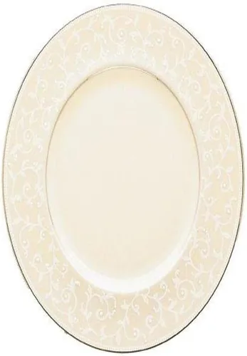 Vista 6 de Lenox Pearl Innocence Rimmed, Tazón de pasta/sopa, marfil