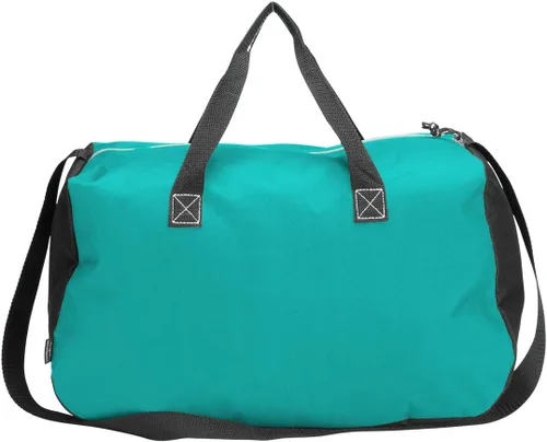 Vista 2 de Customized Girl Agregue su nombre Football Design Sports Duffel Bag Bolsa de lona para gimnasio