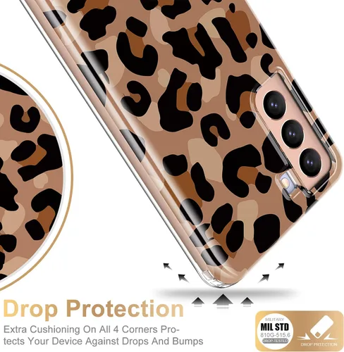 Vista 4 de ESDOT - Funda para iPhone 11 Pro Max, con protector de pantalla integrado, funda de grado militar con diseño de moda para mujeres y niñas, funda