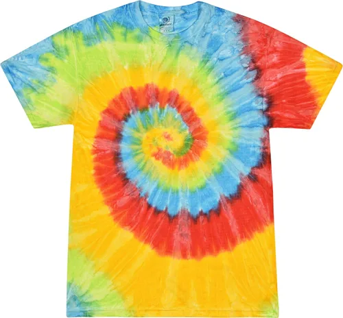 Vista 54 de Colortone Camisetas Tie Dye para Hombre y Mujer - Camisetas de manga corta unisex Tie-Dye para adultos Acadia