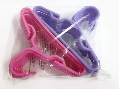 Vista 5 de Perchas para muñecas de 18 pulgadas para ropa de muñecas o ropa para mascotas, ropa para perros pequeños, juego de 24 piezas
