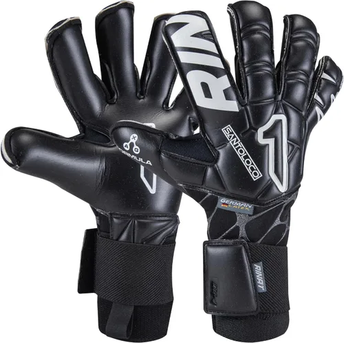 Vista 9 de Guantes Rinat SantoLoco PRO: Agarre de Látex AXG, Corte Ergoroll, Parte Trasera Acolchada, Cierre Ajustable de Rendimiento Élite Todo Clima.