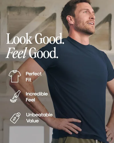 Vista 5 de True Classic Camisas de entrenamiento para hombres Camisas y camisa muscular para hombre, camiseta de gimnasio, camiseta sin mangas y capa base