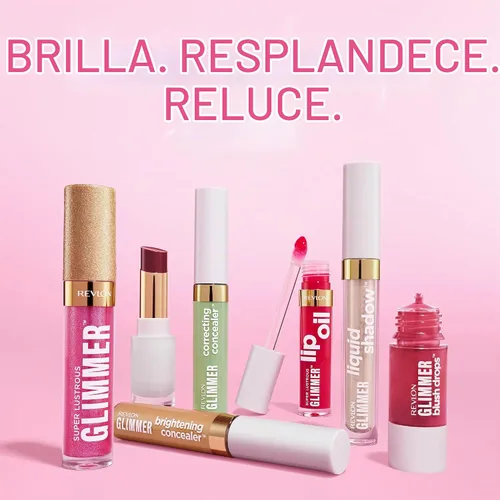 Vista 10 de REVLON Aceite labial Super Lustrous Glimmer 010 Wined Down, 0.13 fl oz 010 Vined Down