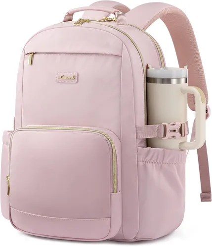 Vista 51 de LOVEVOOK Mochila para laptop para mujer, 15,6 pulg.