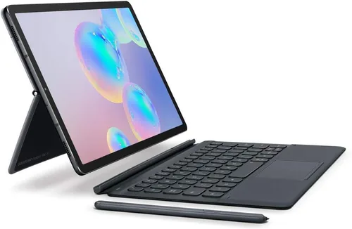 Vista 3 de Samsung Galaxy Tab S6 - 10.5 pulgadas, 128 GB, Tablet con WiFi - SM-T860NZBAXAR, Azul Nubes