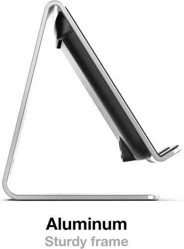 Vista 3 de Encased PowerStand - Soporte de carga inalámbrico con retroiluminación LED regulable, cargador de escritorio para modelos de iPhone, Android