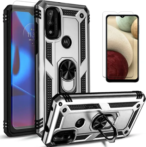 Vista 8 de STARSHOP Funda compatible con Moto G Pure, con protector de pantalla de vidrio templado incluido, protección contra caídas de grado militar a prueba