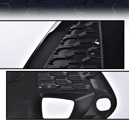 Vista 7 de PIT66 Luz antiniebla compatible con Nissan Murano 2019-2021, niebla LED Claro