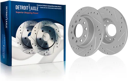 Vista 18 de Detroit Axle - Rotores de freno traseros para Toyota GR Supra BMW 230i 330e 330i 430i 530i 530i 530e 540d 540i xDrive X3 X4 Z4, rotores de freno
