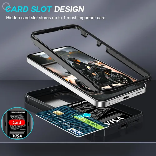 Vista 8 de LeYi Funda para Google Pixel 6: Funda para teléfono para Pixel 6 con cubierta deslizante para cámara + [2 paquetes] Protector de pantalla de vidrio
